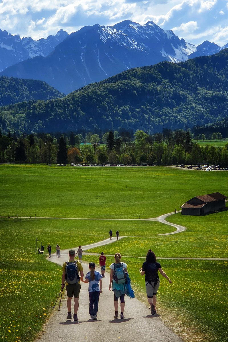 Wanderung Rohrkopfh�tte in Schwangau mit Sandra Bischof und Mathias Starzer - sch�ner Ausflug am Tegelberg